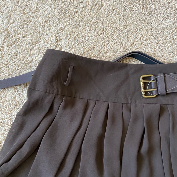 Brown Pleated Skirt NWT - Picture 6 of 6